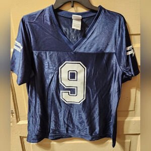 NFL Team Apparel Dallas Cowboys #9 Tony Romo Women's Jersey Large